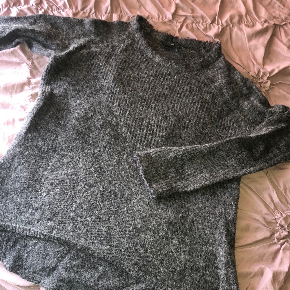 Lucky Brand Gray Sweater